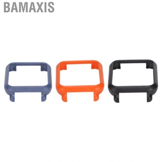 Bamaxis Plastic  Bumper Case Cover For Amazfit Bip  Screen Protector