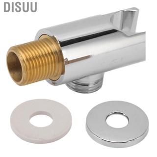 Disuu G1/2 All Copper Round Handheld Shower Head Holder Easy Installation