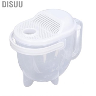 Disuu Rice Washing Bowl Water Flush Type ABS Clear Scale Fine Strainer Auxiliary Now