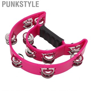 Punkstyle Double Row Tambourine Hand With Metal Bells NEW