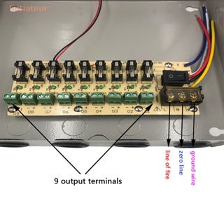 [Initiatour] บอร์ดเทอร์มินัลพาวเวอร์ซัพพลาย PCB ตรวจสอบ 9/18 ทาง DC คุณภาพสูง สําหรับสวิตช์พาวเวอร์ซัพพลาย สายไฟ LED