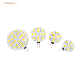 [Initiatour] หลอดไฟ LED 6 9 12 24 G4 DC12V 5050 SMD สีขาวอบอุ่น 1 ชิ้น