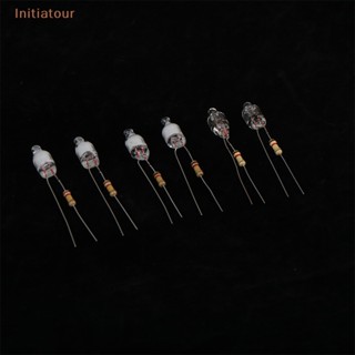 [Initiatour] หลอดไฟนีออน 6 มม. สีเขียว สีแดง สีฟ้า 10 ชิ้น