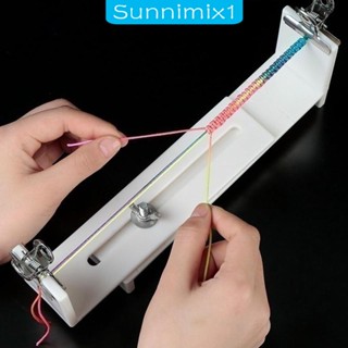 [Sunnimix1] จิ๊กถักสร้อยข้อมือ เชือกพาราคอร์ด แฮนด์เมด อเนกประสงค์ สําหรับทําเครื่องประดับ สร้อยคอ สร้อยข้อมือ