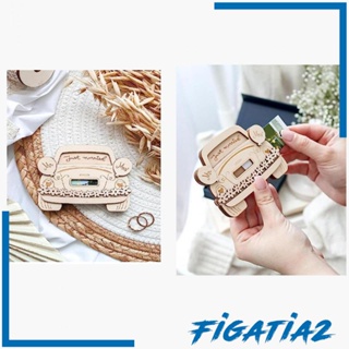 [Figatia2] กรอบไม้ใส่เงิน เครื่องประดับ สําหรับตั้งโต๊ะ วันเกิด งานแต่งงาน