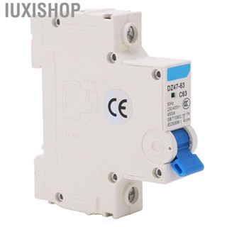 Iuxishop Miniature Circuit Breaker 1P Current Isolator 4500A Breaking  230V 400V