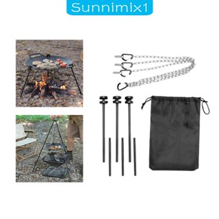 [Sunnimix1] ขาตั้งกล้อง สําหรับตั้งแคมป์ ตกปลา บาร์บีคิว แบกเป้