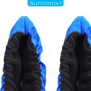 [Sunnimix1] ปลอกสวมหุ้มใบมีดสเก็ตน้ําแข็ง แบบนิ่ม 2 ชิ้น