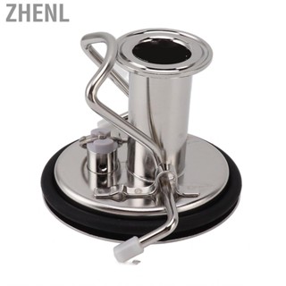 Zhenl Durable Stainless Steel Beer Keg Lid for Carbonation Soda with 3 Clamp Ring