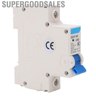 Supergoodsales Miniature Circuit Breaker 1P Current Isolator 4500A Breaking  230V 400V