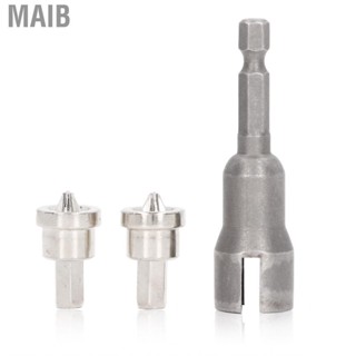 Maib Screw Attachment Open Socket Positioning Bit Set Alloy Steel + S2 for Construction