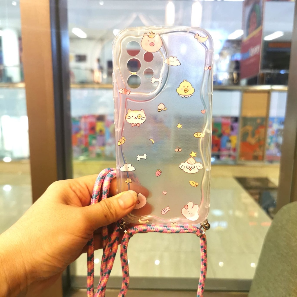 SLING CASE OPPO A52 A92 RENO 6 7 8 7Z 8Z 8T A5 A9 2020 4G 5G A33 A53 A17 A15 A15S A3S RELME C1 A7 A5