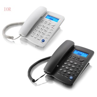 โทรศัพท์บ้าน IOR Landline TCF3000 แบบมีสาย รองรับการโทร สําหรับบ้าน สํานักงาน