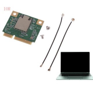 อะแดปเตอร์การ์ด WiFi IOR RTL8822BE BT4 2 5GH 2 4GHz สําหรับ Windows 10 11 Mini PCIe