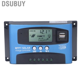 Dsubuy MPPT Solar Charge Controller  12V 24V Low Heat Generation for Street Lighting