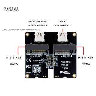 Nama อะแดปเตอร์ฮาร์ดไดรฟ์ Dualdisk NVMe SSD เป็น USB3 1 สําหรับ SSD 2230 2242 2260 2280