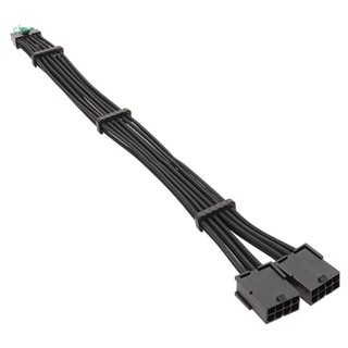 Char RTX3070 RTX3090 อะแดปเตอร์การ์ดกราฟฟิค 12PIN พาวเวอร์ซัพพลาย สายเคเบิลคู่ 8PIN ตัวเมีย เป็น 12PIN ตัวผู้