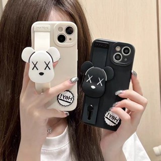 เคสโทรศัพท์มือถือ ลายหมี Gloomy พร้อมสายคล้องมือ สําหรับ Xiaomi 13 Lite 12T Pro 11T 12 11 Lite 10T POCO F5 X5 X4 Pro X3 NFC M4 M3 F3 F4 GT