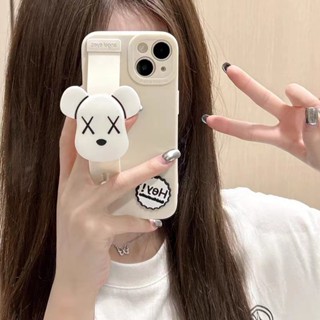 เคสโทรศัพท์มือถือ ลายหมี Gloomy พร้อมสายคล้องมือ สําหรับ Huawei P60 P50 P40 Lite Nova 11 10 Pro 8 9 6 SE 7i 8i Y61 Y90 Y70 5T Y7A Y9 Prime