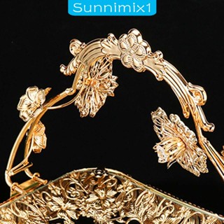 [Sunnimix1] ถาดเสิร์ฟผลไม้ คัพเค้ก อเนกประสงค์ หรูหรา สําหรับตกแต่งบ้าน ห้องครัว วันหยุด