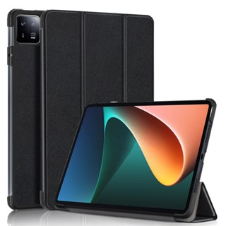 เคสหนัง ฝาพับแม่เหล็ก พร้อมขาตั้ง สําหรับ Xiaomi Pad 6 11.0 นิ้ว 2023 Xiaomi Pad 6 Pro 11.0 นิ้ว