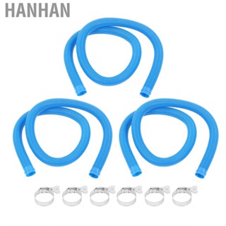 Hanhan 1.25In Pool Pump Replacement Hose W/Clamps For 607 637 GU