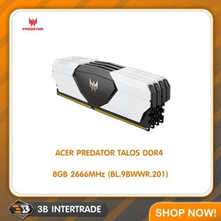 RAM(แรม) PC ACER PREDATOR TALOS DDR4 8GB 2666MHz (BL.9BWWR.201) 05920,05923