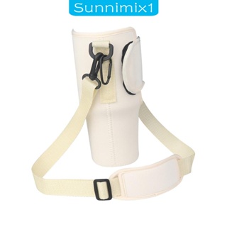 [Sunnimix1] กระเป๋าใส่ขวดน้ํา ผ้านีโอพรีน 40 ออนซ์ ใช้ซ้ําได้ สําหรับปิกนิก เล่นกีฬา ตั้งแคมป์ กลางแจ้ง