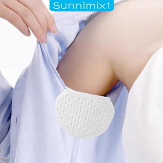 [Sunnimix1] แผ่นซับเหงื่อใต้วงแขน 9.5x13 ซม. ระบายอากาศ แบบใช้แล้วทิ้ง สําหรับผู้หญิง 50 ชิ้น