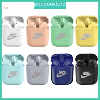 Poop หูฟังบลูทูธไร้สาย ตัดเสียงรบกวน สีมาการอง