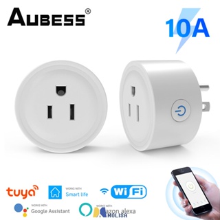 100% Original Smart Plug Outlet 2.4 GHz Tuya WiFi รีโมทคอนโทรล MAX 10A/16A/20A มาตรฐาน US MOLISA