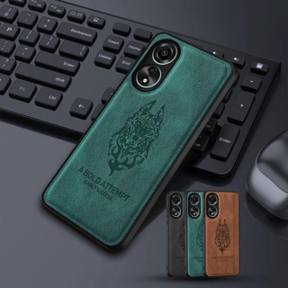 เคสโทรศัพท์มือถือหนัง TPU แบบนิ่ม สําหรับ OPPO A78 4G