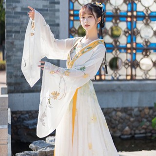 Hanfu ชุดกระโปรงยาวถึงเอว ยาวถึงหน้าอก สไตล์วินเทจ แฟชั่นแฟรี่ สําหรับผู้ใหญ่