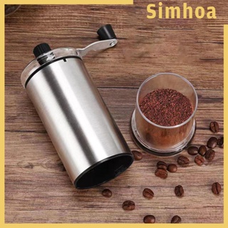 [SIMHOA] เครื่องบดกาแฟเซรามิค สเตนเลส แบบพกพา ปรับได้ สําหรับปิกนิก กลางแจ้ง