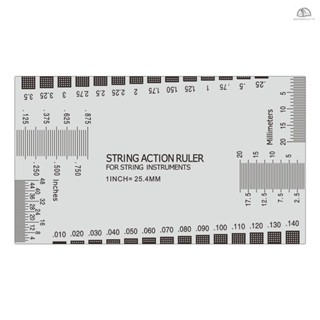 Snyq ไม้บรรทัดวัดสายกีตาร์ สเตนเลส ขนาด 89*51 มม. สําหรับกีตาร์อะคูสติก เบส แมนโดลิน แบนโจ