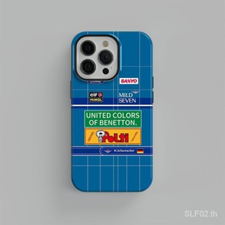 เคสโทรศัพท์มือถือ กันกระแทก ลาย Benatong Ford B194 สําหรับ iPhone F1 Racing Legendary Rider Schumahe 1994 11 12 13 Pro max xs xr xsmax 7 8plus
