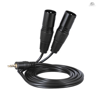 Snyq สายเคเบิลเสียง XLR ตัวผู้ เป็น 3.5 มม. ตัวผู้ 1.5 ม. 5 ฟุต