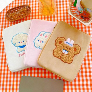 กระเป๋าเคสใส่แล็ปท็อป แท็บเล็ต อเนกประสงค์ ปักลายการ์ตูน สําหรับแท็บเล็ต ขนาด 11 นิ้ว 10 5 นิ้ว 9 7 นิ้ว