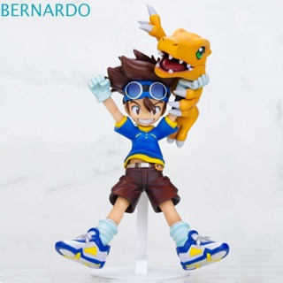 Bernardo โมเดลตุ๊กตาฟิกเกอร์ Digimon Adventure Gabumon ขนาดเล็ก ของเล่น ของสะสม สําหรับเด็ก