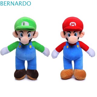 Bernardo ซูเปอร์มาริโอ้ ของขวัญคริสต์มาส 25 ซม. เกม Luigi อุปกรณ์ต่อพ่วง ของเล่น Super Mario Bros. ตุ๊กตายัดไส้ ของเล่นนุ่มนิ่ม