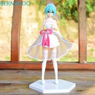 ตุ๊กตาฟิกเกอร์ PVC รูปการ์ตูนอนิเมะ Miku Hatsune Miku น่ารัก สําหรับตกแต่งเค้ก งานแต่งงาน