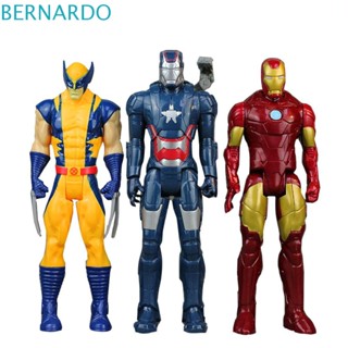 Bernardo ฟิกเกอร์ Marvel Kid Gifts Black Panther Thor Iron Man Buster Spiderman สําหรับเด็ก