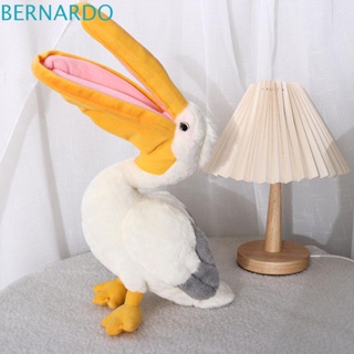 Bernardo Pelican ตุ๊กตายัดไส้ รูปสัตว์ ปากใหญ่ 30 ซม. ของเล่นเสริมการเรียนรู้เด็ก