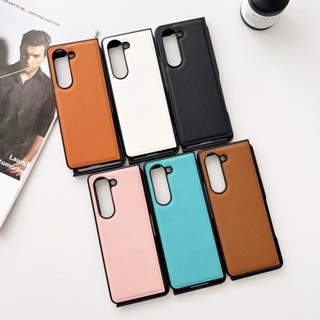 เคสโทรศัพท์หนัง ฝาพับ กันรอยขีดข่วน สําหรับ Samsung Galaxy Z Fold 5 Samsung Z Fold5