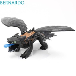 Bernardo โมเดลฟิกเกอร์ PVC รูปมังกร How To Train Your Dragon Light Fury ของเล่น สําหรับตกแต่งบ้าน