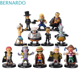 Bernardo โมเดลฟิกเกอร์ PVC รูปการ์ตูนอนิเมะ Luffy Shanks Moria Sabo ของขวัญ ของเล่นสะสม สําหรับเด็ก