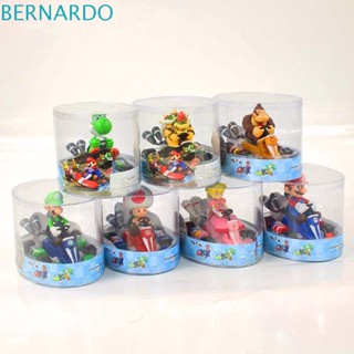 Bernardo โมเดลฟิกเกอร์ อนิเมะซูเปอร์มาริโอ้ รถแข่ง Bowser ของเล่นสําหรับเด็ก