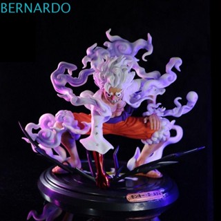 Bernardo โมเดลฟิกเกอร์ PVC รูปการ์ตูนอนิเมะลูฟี่ Gear 5 Sun God Nika 5 ของเล่น สําหรับเก็บสะสม