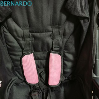 Bernardo ปลอกหุ้มสายคล้องไหล่ ตาข่ายฟองน้ํานุ่ม สีพื้น เพื่อความปลอดภัย สําหรับรถเข็นเด็ก