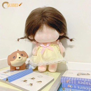Sukaa เสื้อผ้าตุ๊กตา ผ้าฝ้าย แฮนด์เมด หลากสี สําหรับตุ๊กตาไอดอล 10 ซม. 20 ซม.